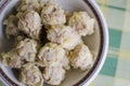 Chinese steamed dumpling , Dim sum Royalty Free Stock Photo