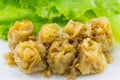 Chinese Steamed Dumpling(kanom jeeb, Thai food)