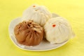 Chinese steamed stuff bun Royalty Free Stock Photo