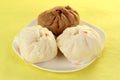 Chinese steamed stuff bun Royalty Free Stock Photo