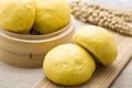 Chinese steamed stuffed bun Royalty Free Stock Photo