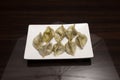 Chinese Steamed Vegetable Dumplings