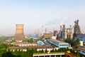 Chinese steelworks panoramic view in the daytime