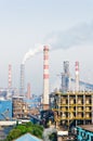 Chinese steelworks smoke pollution