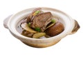 Chinese stew duck asia food