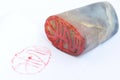 Chinese stone seal and stamp