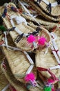 Chinese straw sandals Royalty Free Stock Photo