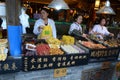 Chinese street food stands Royalty Free Stock Photo