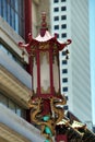 Chinese streetlamp Royalty Free Stock Photo