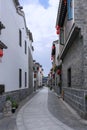 Chinese style antique streets and alleys