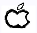 Chinese style apple brand icon