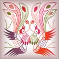 Chinese style bird