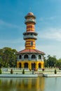 Chinese Style Building at Bangpain Royal Palace , Ayutthaya in