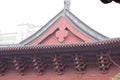 Chinese style building roof -A corner of the park