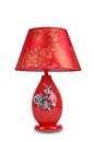 rose for lover Christmas gift Keepsake The wedding gift Valentine Day gift Chinese style ceramic table lamp Royalty Free Stock Photo