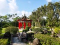 Chinese style garden.