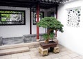 Chinese style house entrance Royalty Free Stock Photo