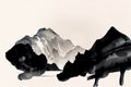 Chinese style ink landscape artistic conception illustration