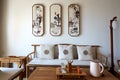 Chinese style living room Royalty Free Stock Photo