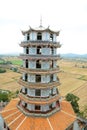 Chinese style pagoda Royalty Free Stock Photo