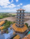 Chinese Style Pagoda in Wat Tham Khao Noi Royalty Free Stock Photo