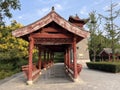 Chinese-style parks usually have traditional garden architecture and landscape elements as their main theme