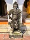 Chinese-style statue Phra Pathom Chedi temple Royalty Free Stock Photo
