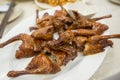 Chinese styled roasted pigeon