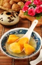 Chinese sweet potato soup Royalty Free Stock Photo