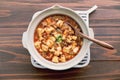 Chinese Szechuan dish, `Mapo Tofu`