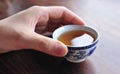 A Chinese tea cup Royalty Free Stock Photo