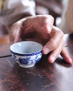 A Chinese tea cup Royalty Free Stock Photo