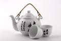 Chinese tea set Royalty Free Stock Photo