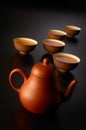 Chinese tea set Royalty Free Stock Photo