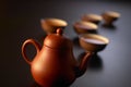 Chinese tea set Royalty Free Stock Photo