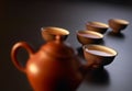 Chinese tea set Royalty Free Stock Photo