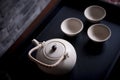 Chinese tea set Royalty Free Stock Photo