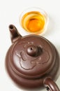 Chinese teapot and cup Royalty Free Stock Photo