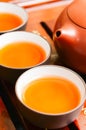 Chinese teapot and cup Royalty Free Stock Photo