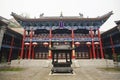 Chinese temple courtyard Royalty Free Stock Photo