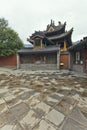 Chinese temple courtyard Royalty Free Stock Photo