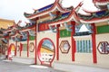 Chinese temple gateway Royalty Free Stock Photo