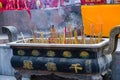 Chinese temple incense burner