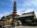 Chinese temple, incense tower Royalty Free Stock Photo