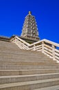 Chinese temple in Kaohsiung, Taiwan. Royalty Free Stock Photo