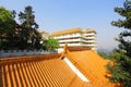 Chinese temple roof Royalty Free Stock Photo