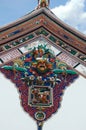 Chinese temple rooftop Royalty Free Stock Photo