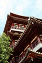 Chinese temple singapore chinatown Royalty Free Stock Photo