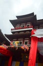 A Chinese temple in Singapore Royalty Free Stock Photo