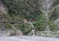 The Chinese temple at Toroko National Park in Hualien, Taiwan